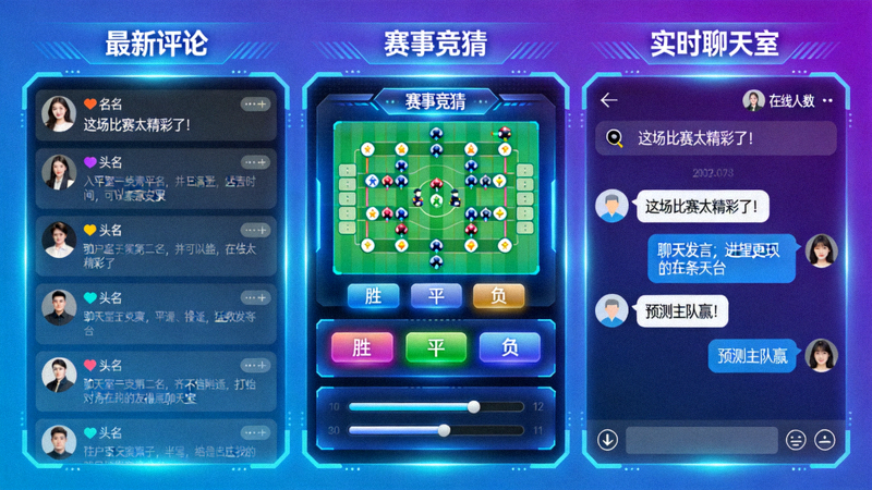 世界杯官网入口 (中国) 网站标志 - 蓝色科技感盾牌形状图标